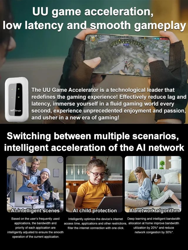 🔥Hot Sale🔥[Fully Unlocked for All Major US Carriers] All-network portable wifi