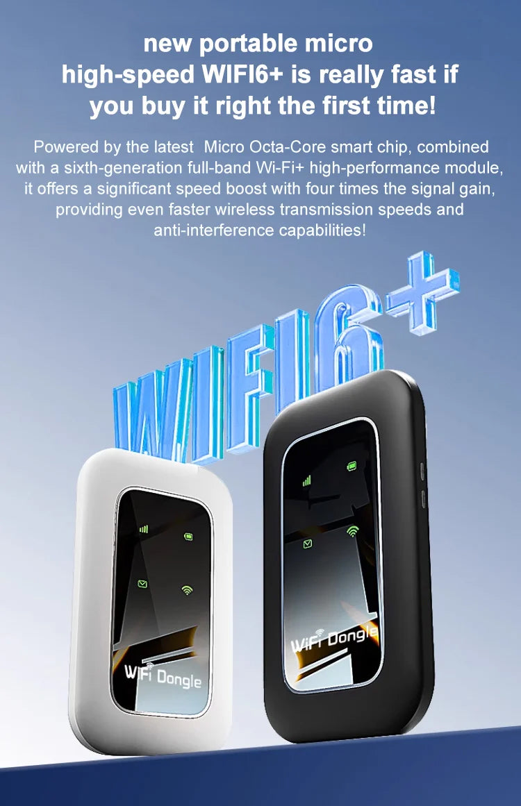 🔥Hot Sale🔥[Fully Unlocked for All Major US Carriers] All-network portable wifi