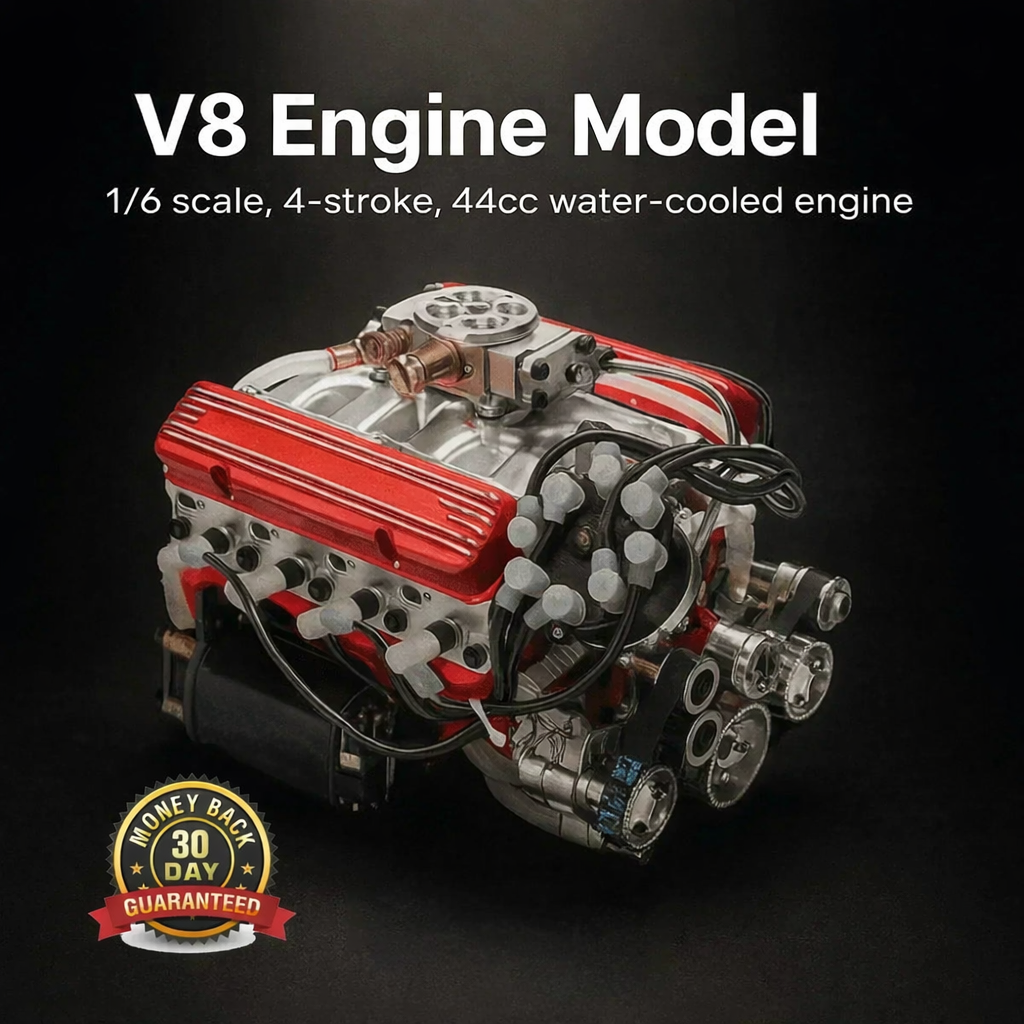 🎉Clearance Sale 50% OFF🔥 - Gasoline OHV V8 Small-block Engine Model Kits