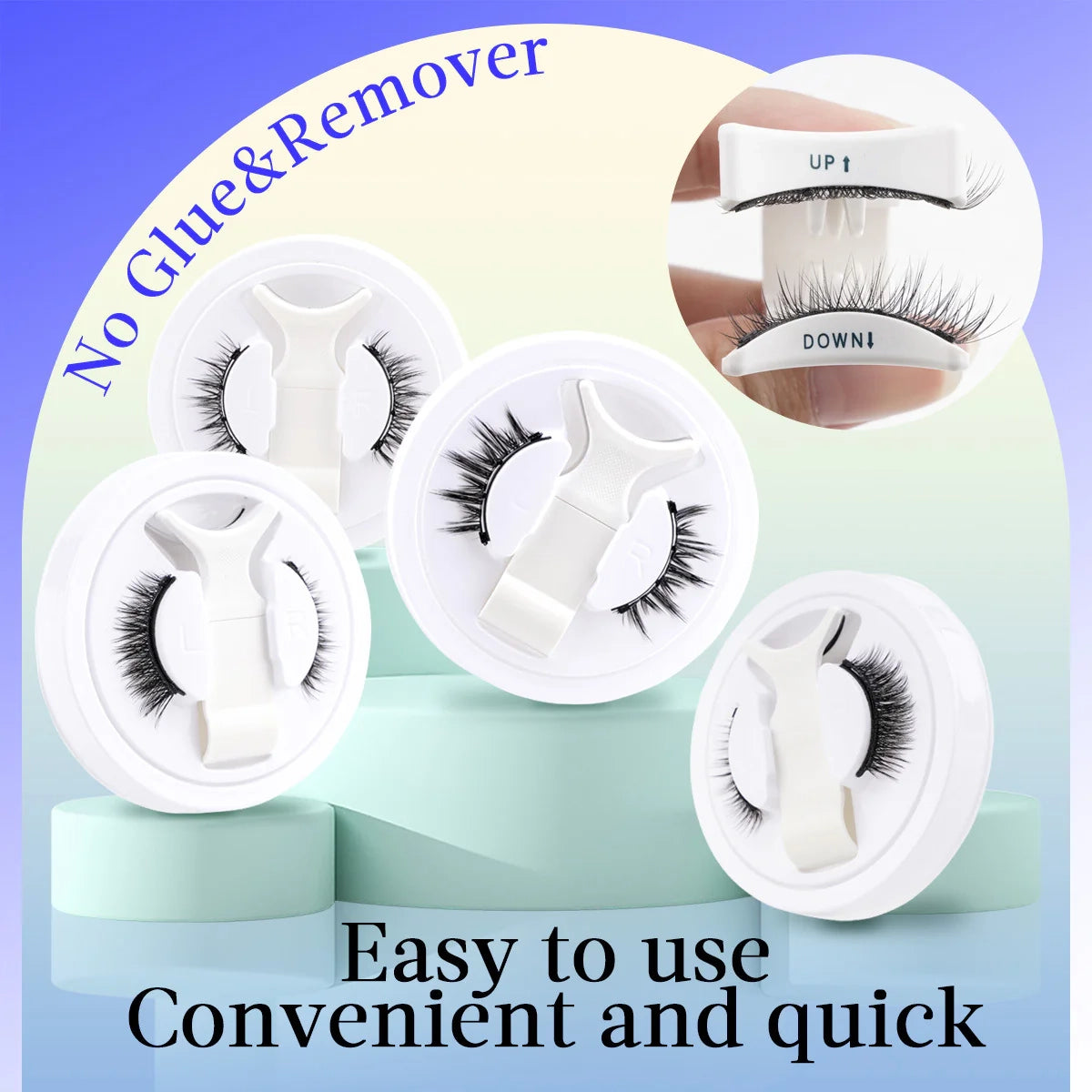 Magnetic False Eyelashes(🔥Limited-Time Offer: Buy One, Get One Free🔥)