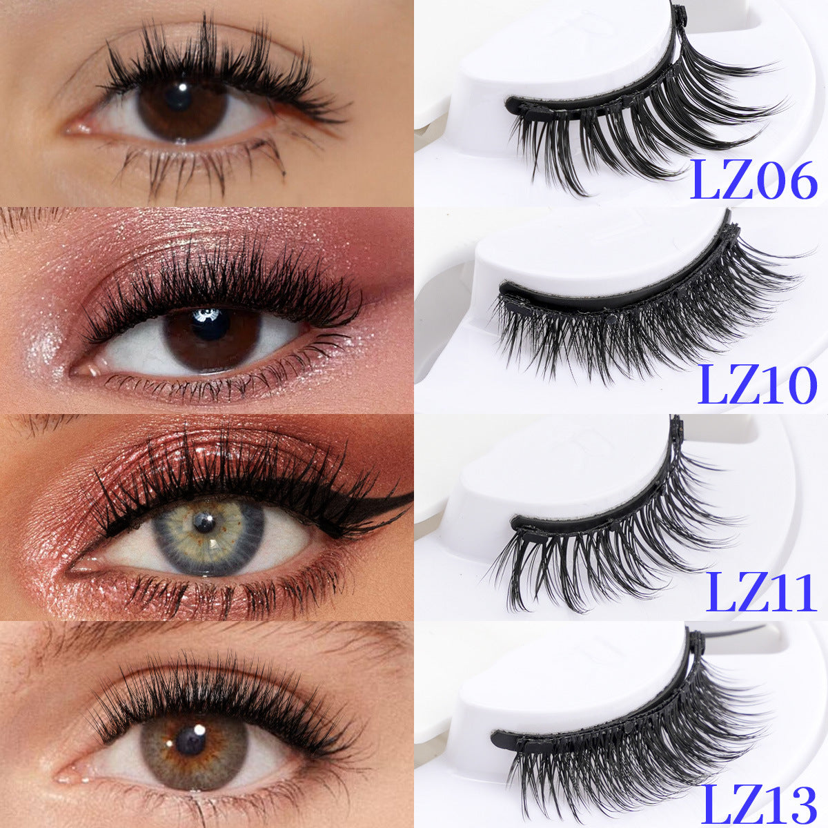 Magnetic False Eyelashes(🔥Limited-Time Offer: Buy One, Get One Free🔥)