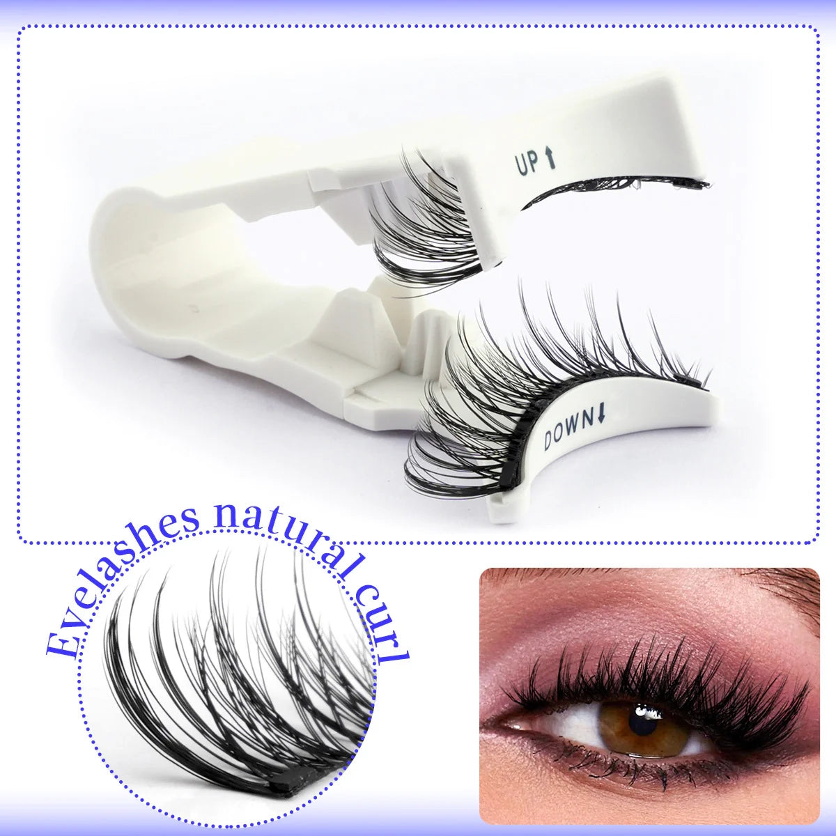 Magnetic False Eyelashes(🔥Limited-Time Offer: Buy One, Get One Free🔥)