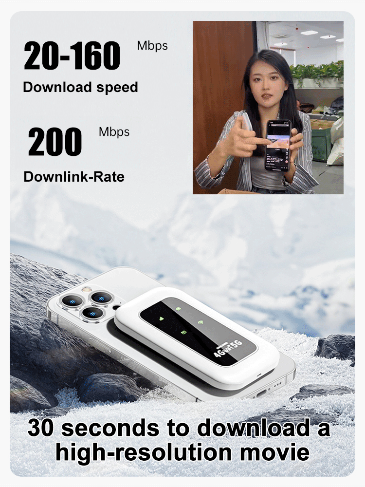 🔥Hot Sale🔥[Fully Unlocked for All Major US Carriers] All-network portable wifi